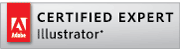 Adobe Certified Expert Illustrator logo