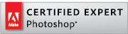 Adobe Certified Expert Photoshop logo